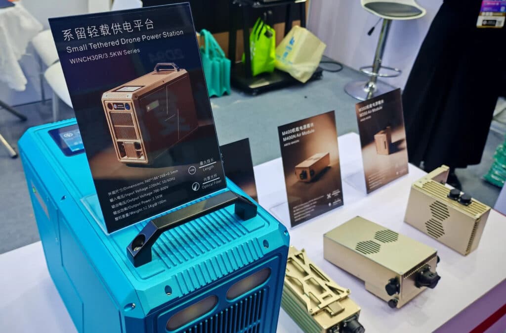 繫留無人機供電站亮相2026深圳無人機展,涵蓋5kg至120kg機型 1