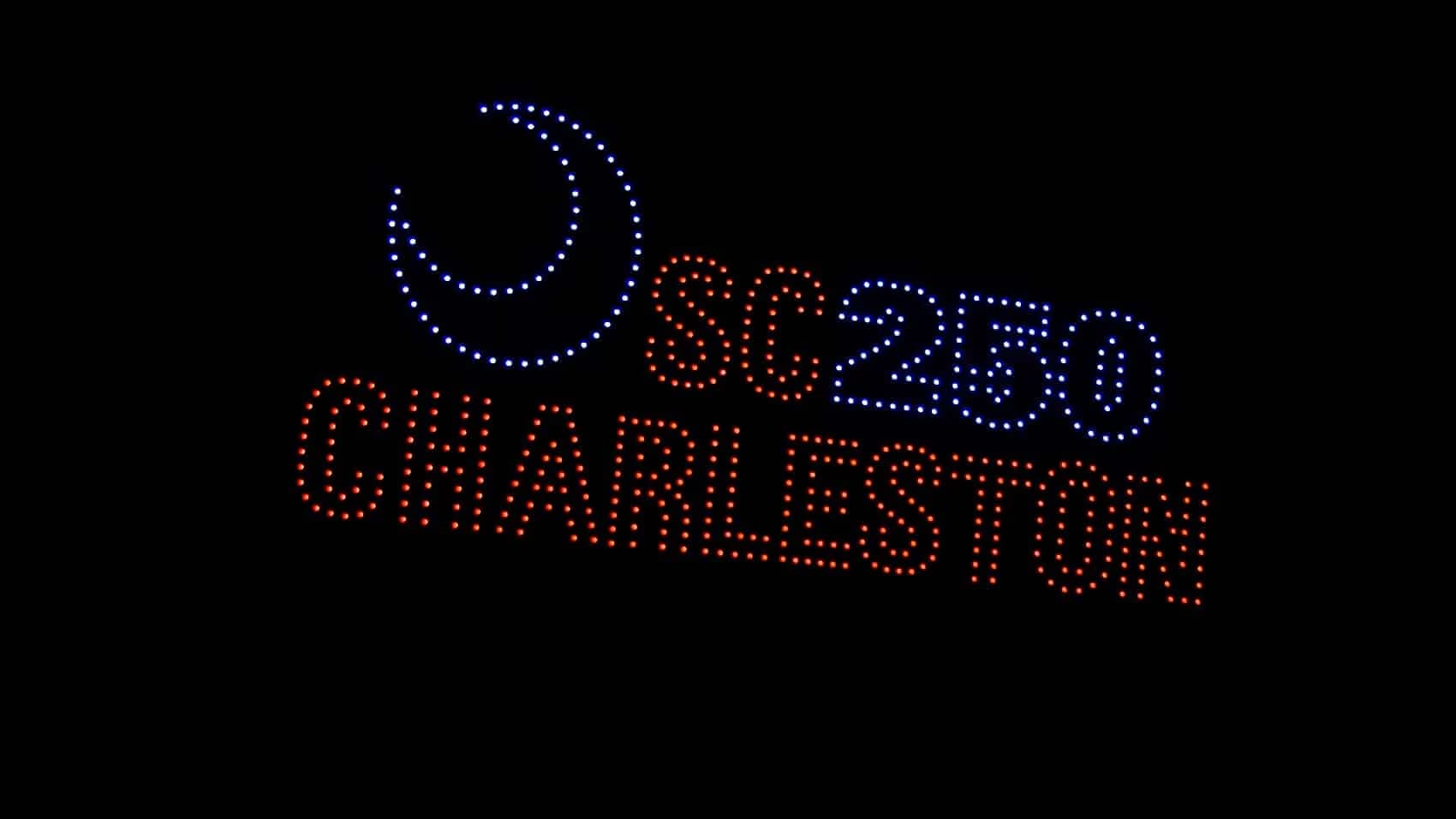Charleston Drone Show Recreates Battle of Sullivan's Island to Kick Off America's 250th Anniversary Celebrations