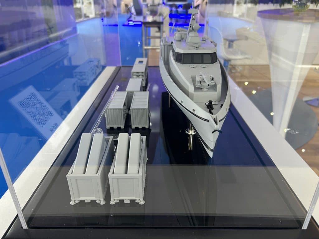 保加利亞造船廠發表全新37公尺中型無人水面艦艇概念設計 Proteus 36 MLC 1
