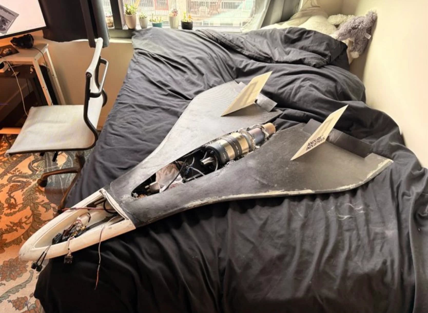 College Student Claims 500 MPH Jet Drone Built in Dorm Room — But FAA Regulations Say It Shouldn't Have Flown 1