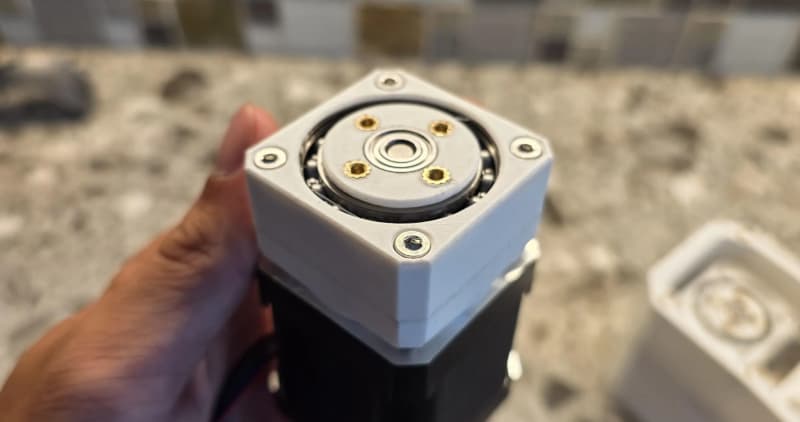 VANTIX 薄型擺線減速箱:以 3D 列印縮小步進馬達傳動機構