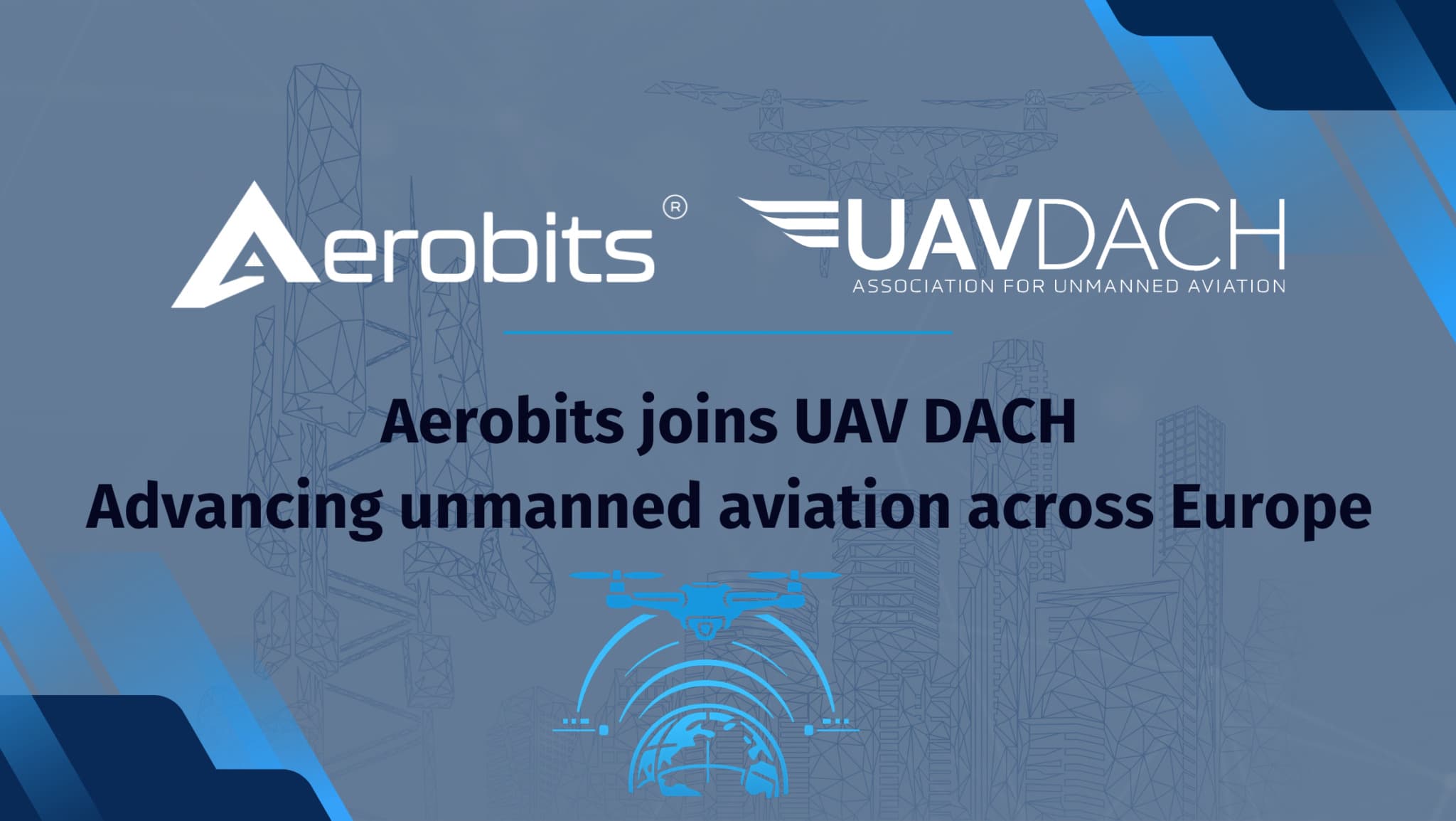 Aerobits 加入歐洲無人機協會 UAV DACH,強化歐洲無人機生態系布局