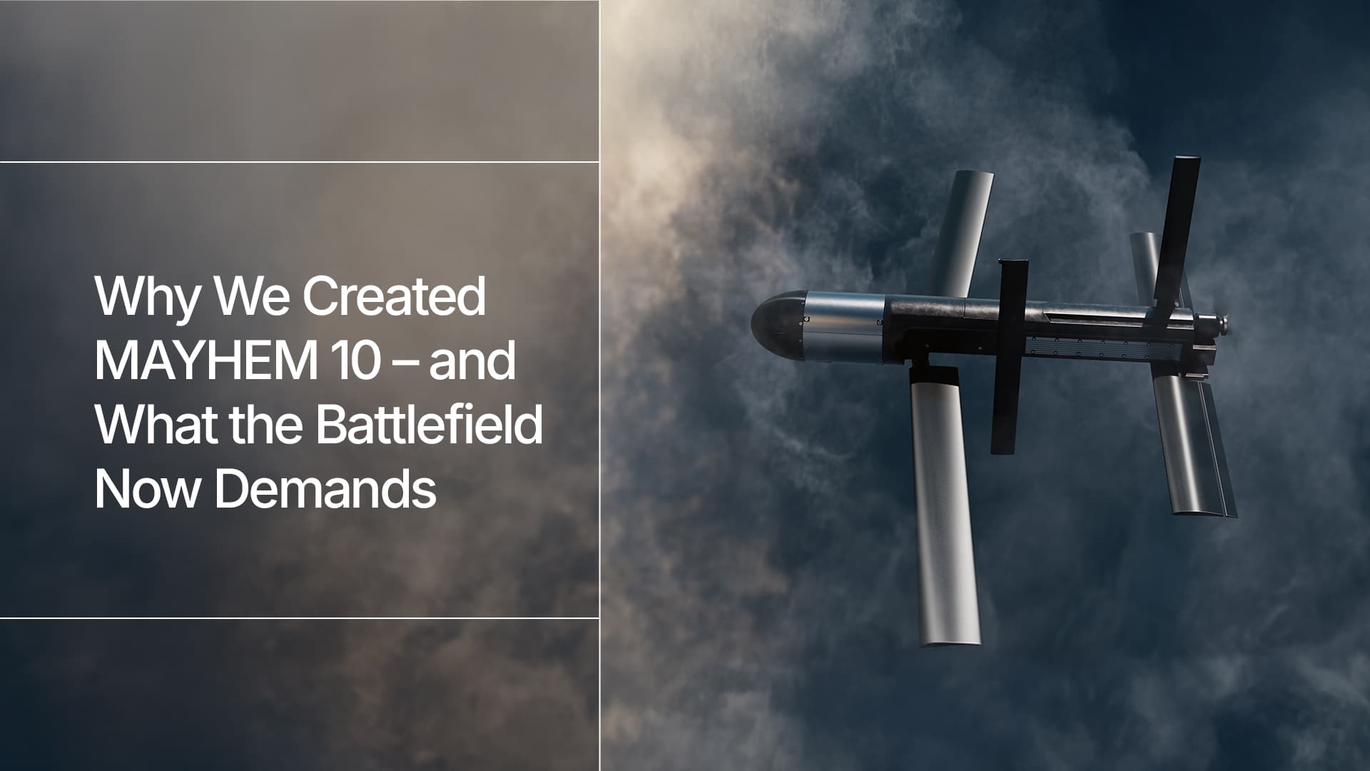AeroVironment 揭露 MAYHEM 10 研發初衷:現代戰場需要的不只是精準打擊 1