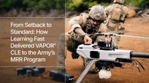 從落選到量產:AeroVironment如何在10個月內重塑VAPOR® CLE贏得美國陸軍MRR計畫 1