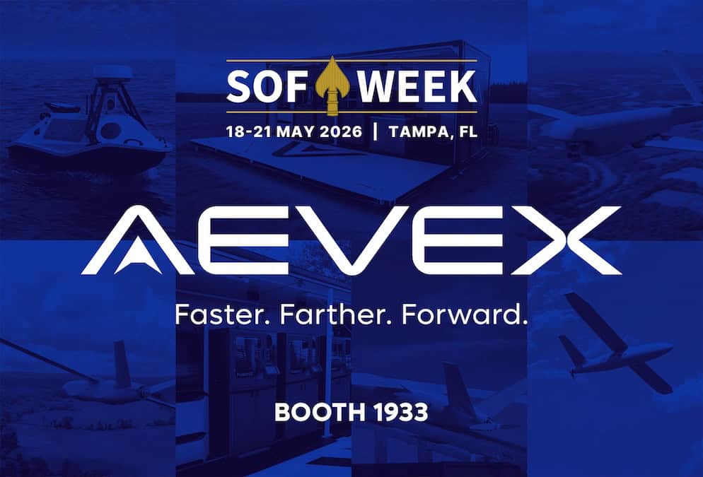 AEVEX 將於 SOF Week 2026 展示自主系統與 ISR 情報偵察技術 1