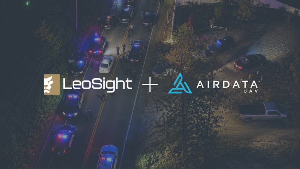AirData UAV 與 LeoSight 整合無人機數據平台,強化公共安全第一線應變能力