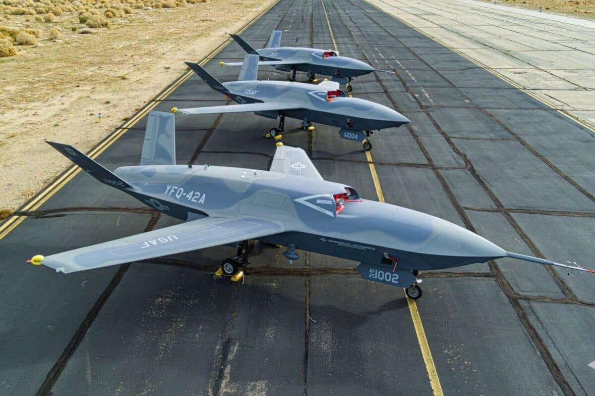 US Air Force Selects Anduril and General Atomics to Build CCA Autonomous Wingmen 1