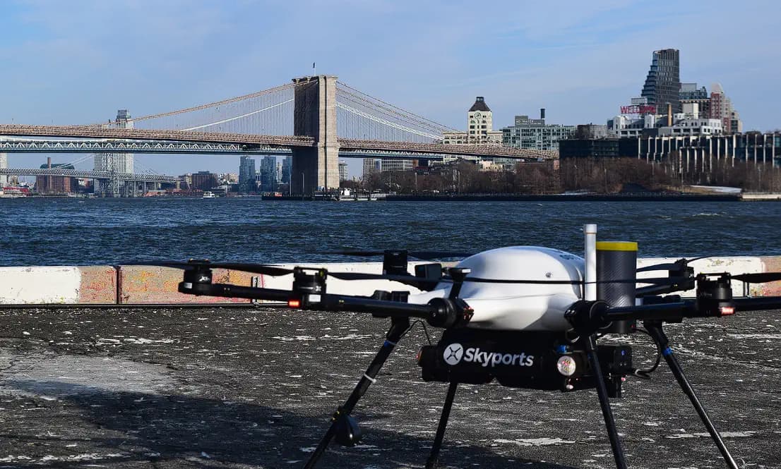 從街道到天空:紐約港務局啟動為期一年的東河無人機貨運試驗計畫 1