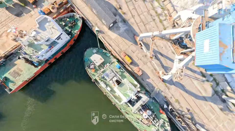 Ukrainian Drones Strike Russian Logistics in Mariupol Port and Southern Corridor 1