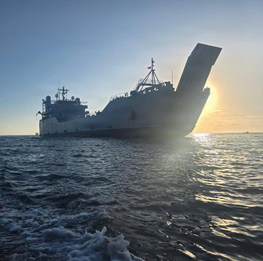 U.S. Army Landing Craft Launches High-Altitude Balloons Capable of Deploying Drones 1