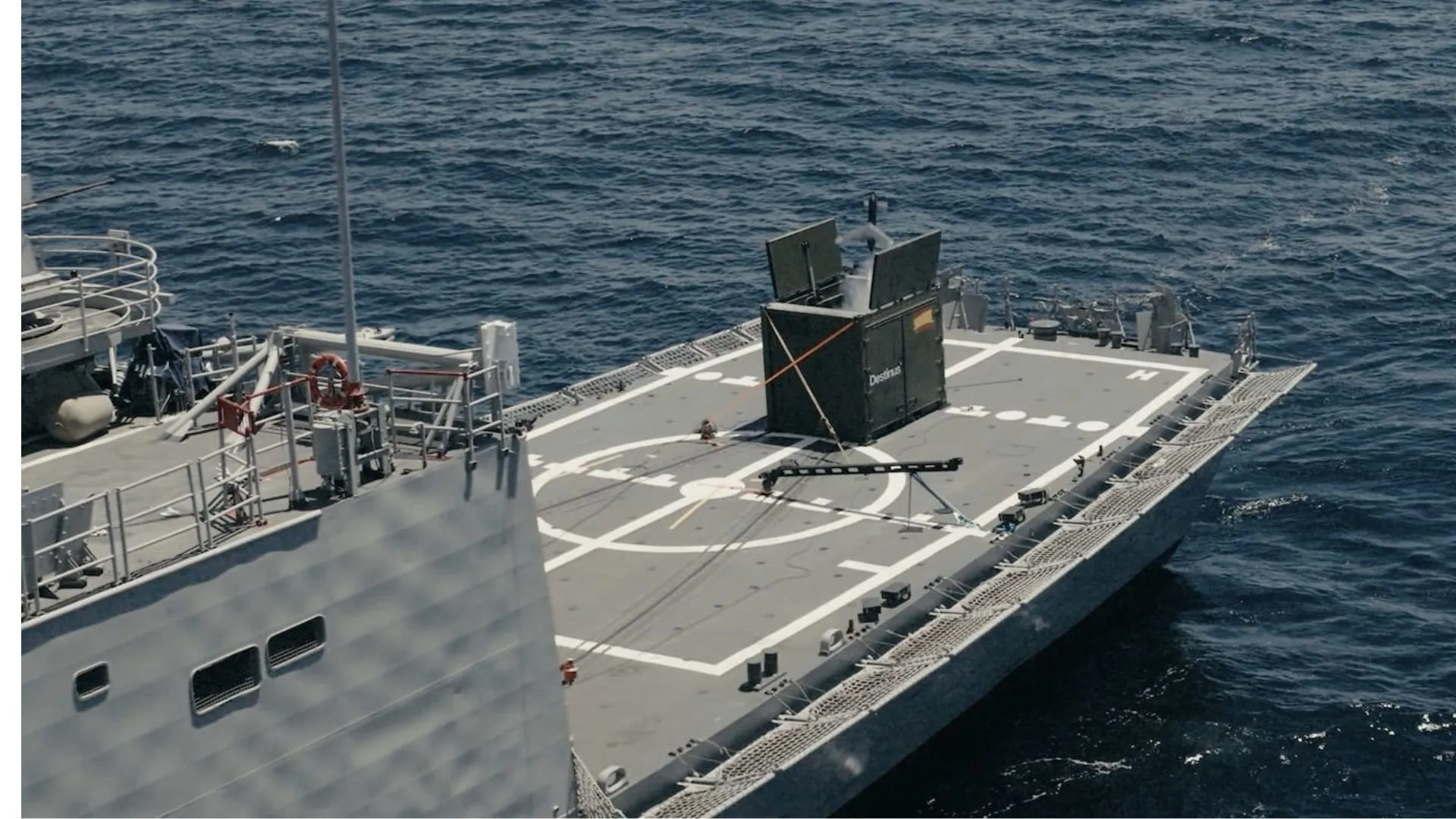 Spanish Navy Successfully Tests Hornet Block 1 Interceptor Drone at Sea aboard Frigate F-81 Santa María 1