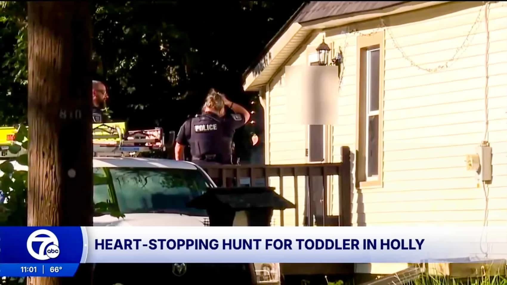 Oakland County Sheriff's Drone and K-9 Units Search for Missing Toddler Who Had Already Returned Home