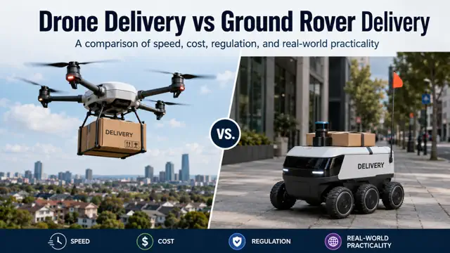 Drone Delivery vs. Ground Robot Delivery: Who Really Wins the Last Mile?