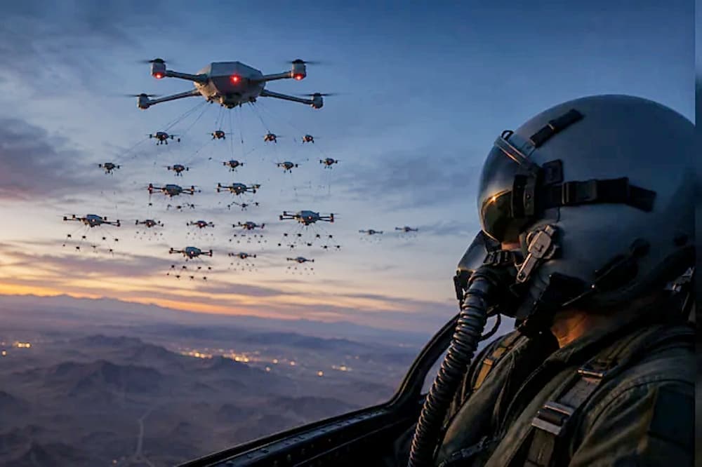 Rescued U.S. Pilot Reveals Iranian Drones Flying in 'Jellyfish' Swarm Formation Before Shootdown 1