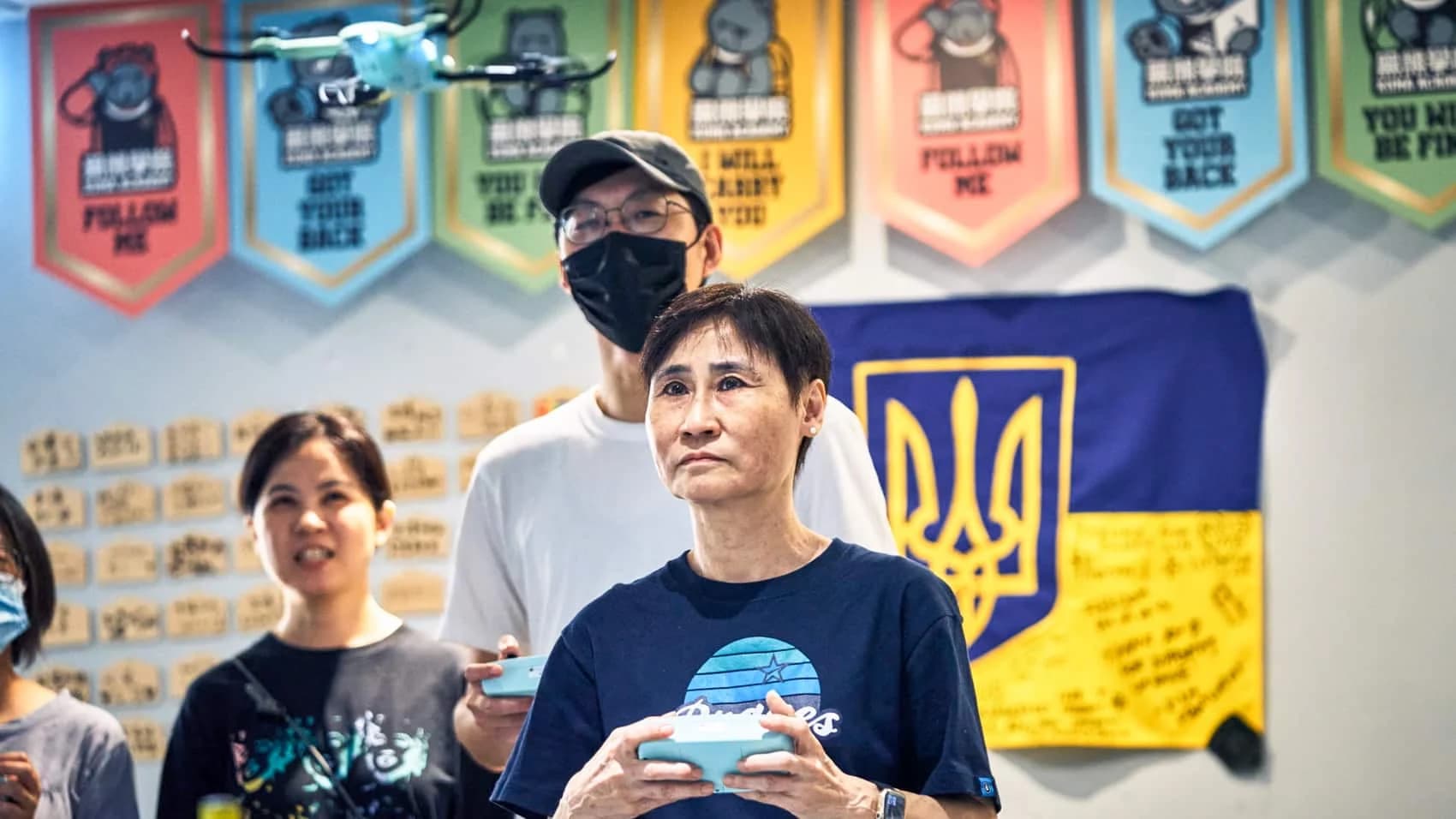 Taiwan Civilians Train on Drones to Prepare for Chinese Threat