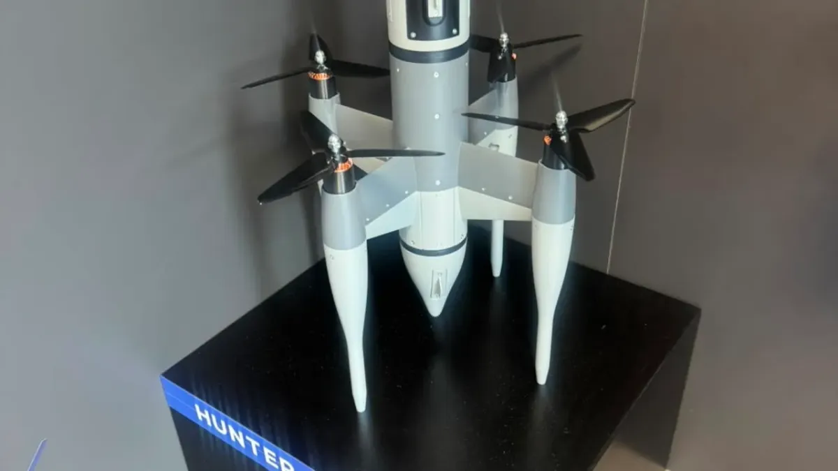 Rafael Unveils 'Hunter Eagle' Kinetic Interceptor Drone Designed for Low-Altitude Counter-UAS Operations 1