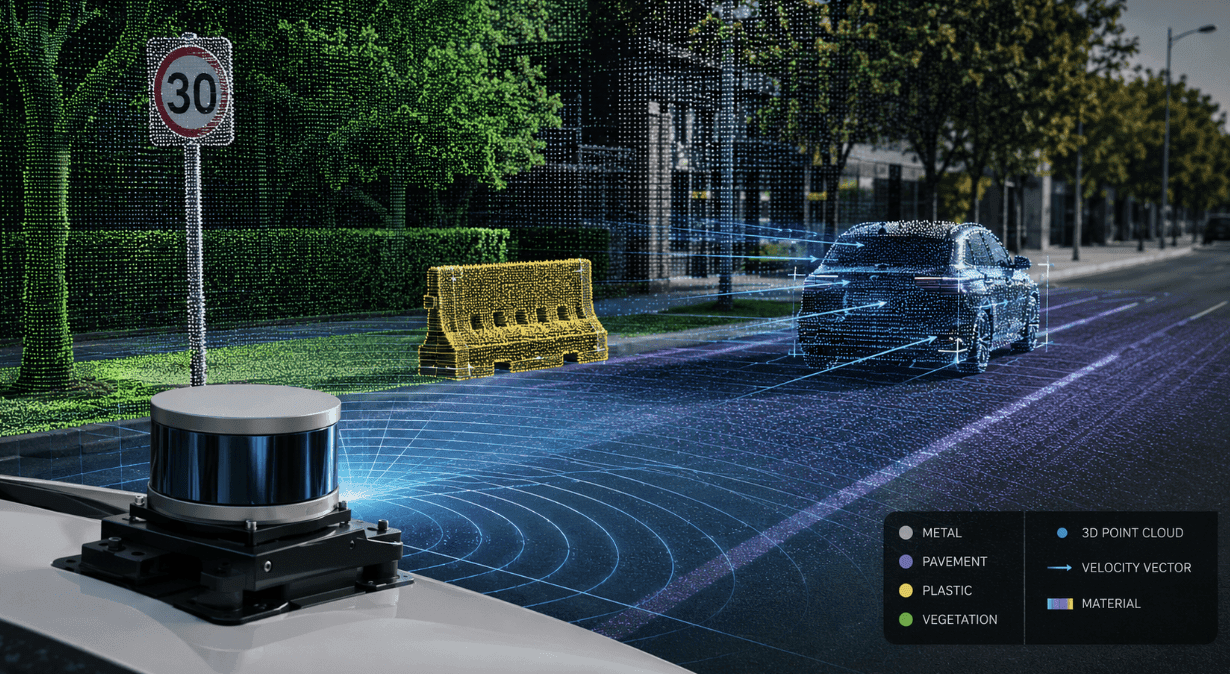 New Coherent LiDAR System Simultaneously Measures Depth, Velocity, and Polarization in a Single Scan 1