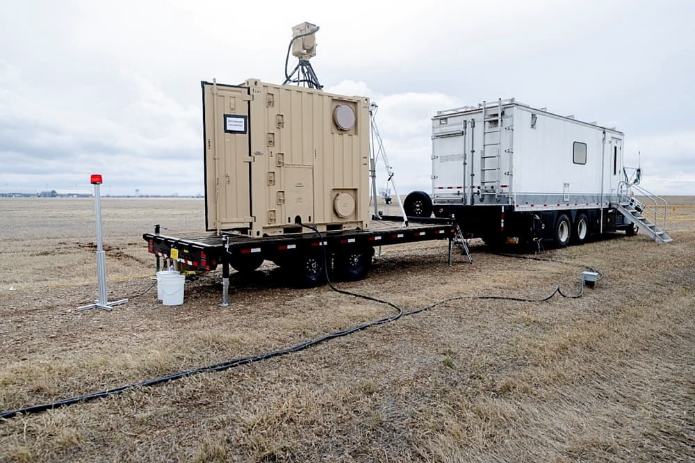 U.S. Naval Research Laboratory Demonstrates Dual-Use Laser System for Wireless Power Transmission and Counter-Drone Operations