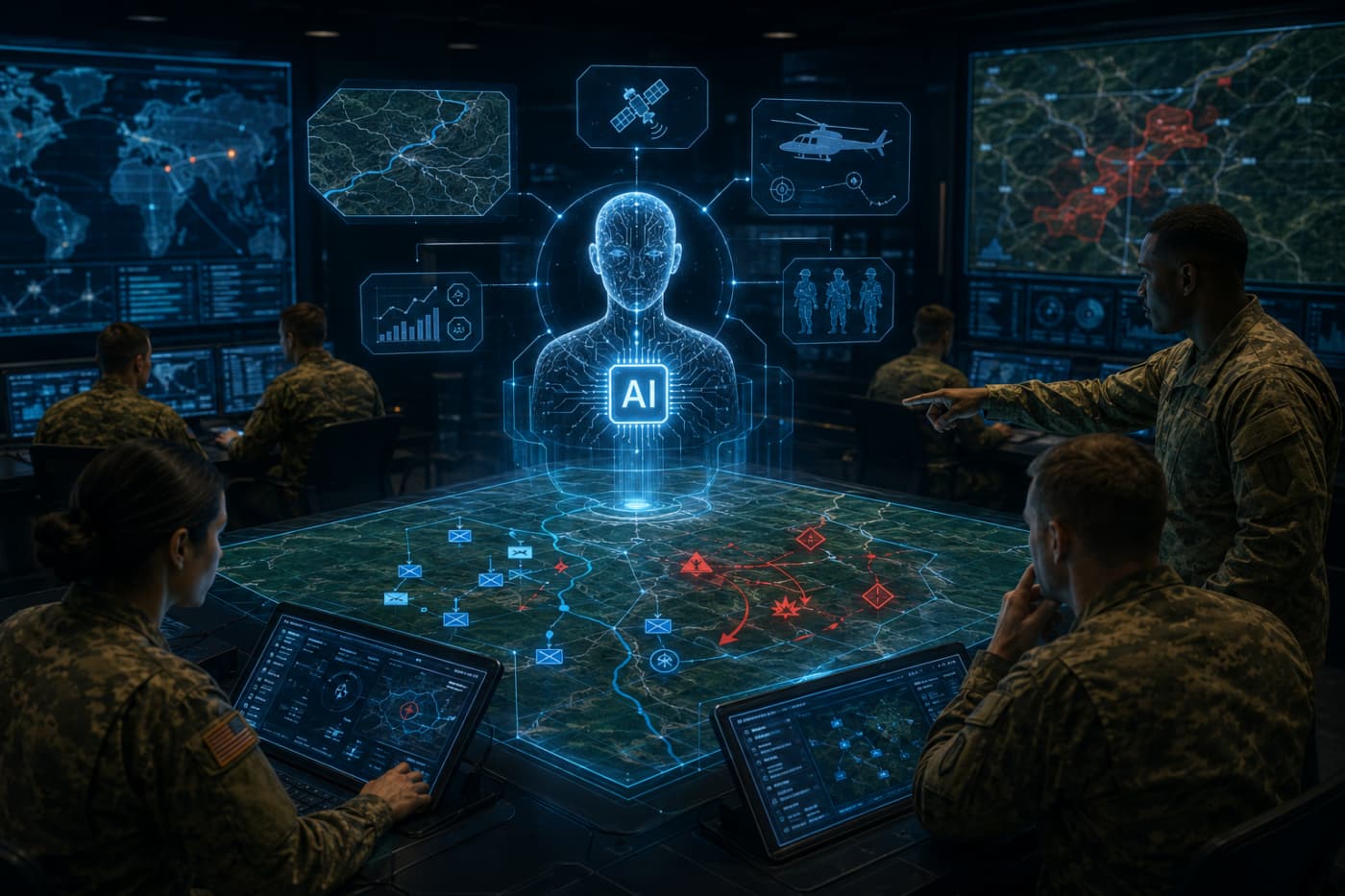 AI as Virtual Higher Command: The U.S. Army Command and General Staff College's LLM Training Experiment