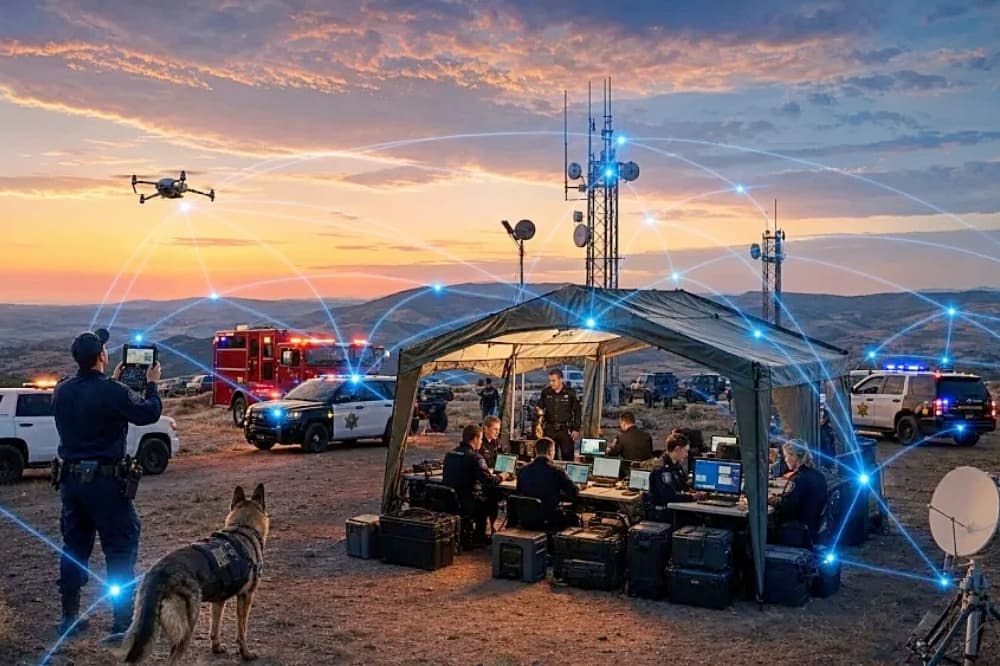 Why Mesh Communications Are Critical for Public Safety Drone Programs