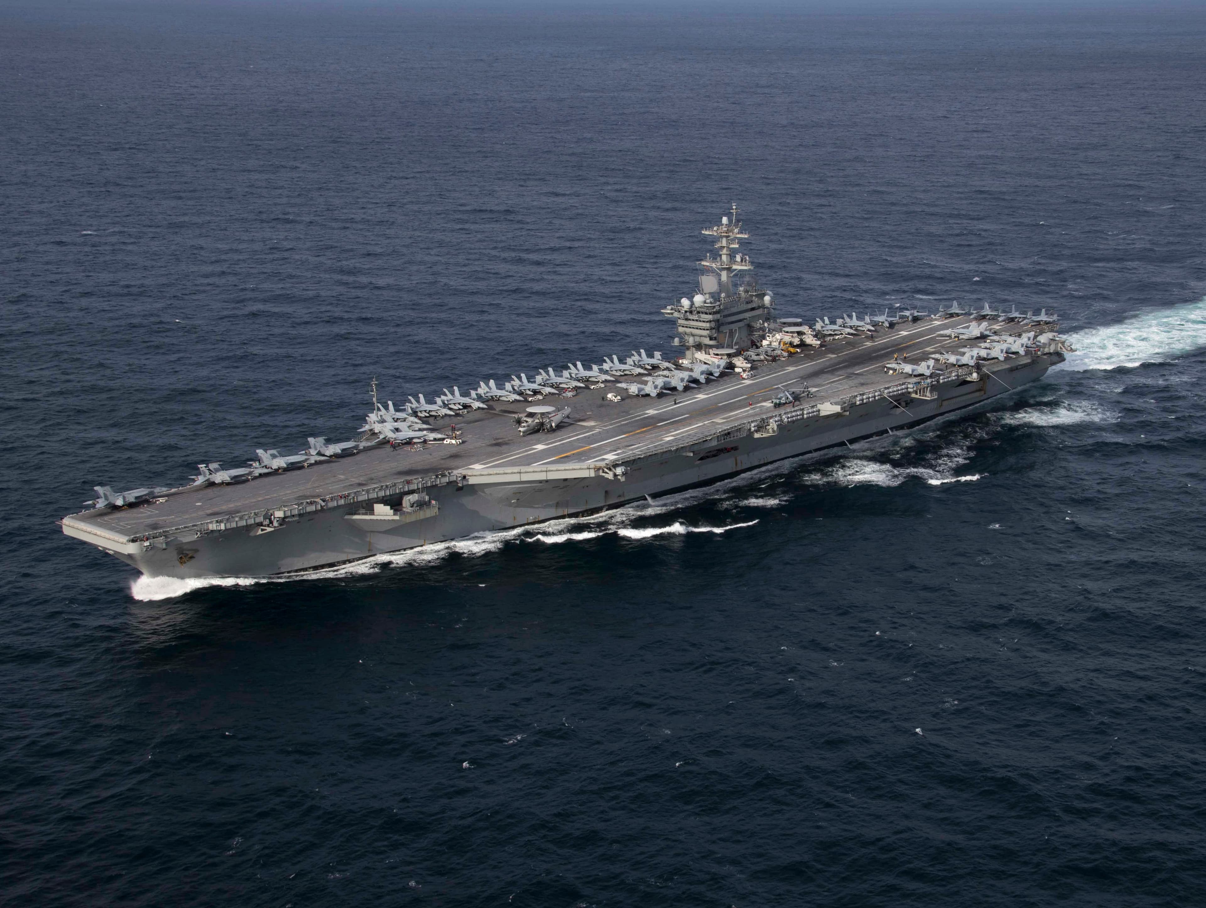 Trump Claims Iran Fired Over 100 Missiles at USS Abraham Lincoln in One Hour as US-Iran Tensions Escalate