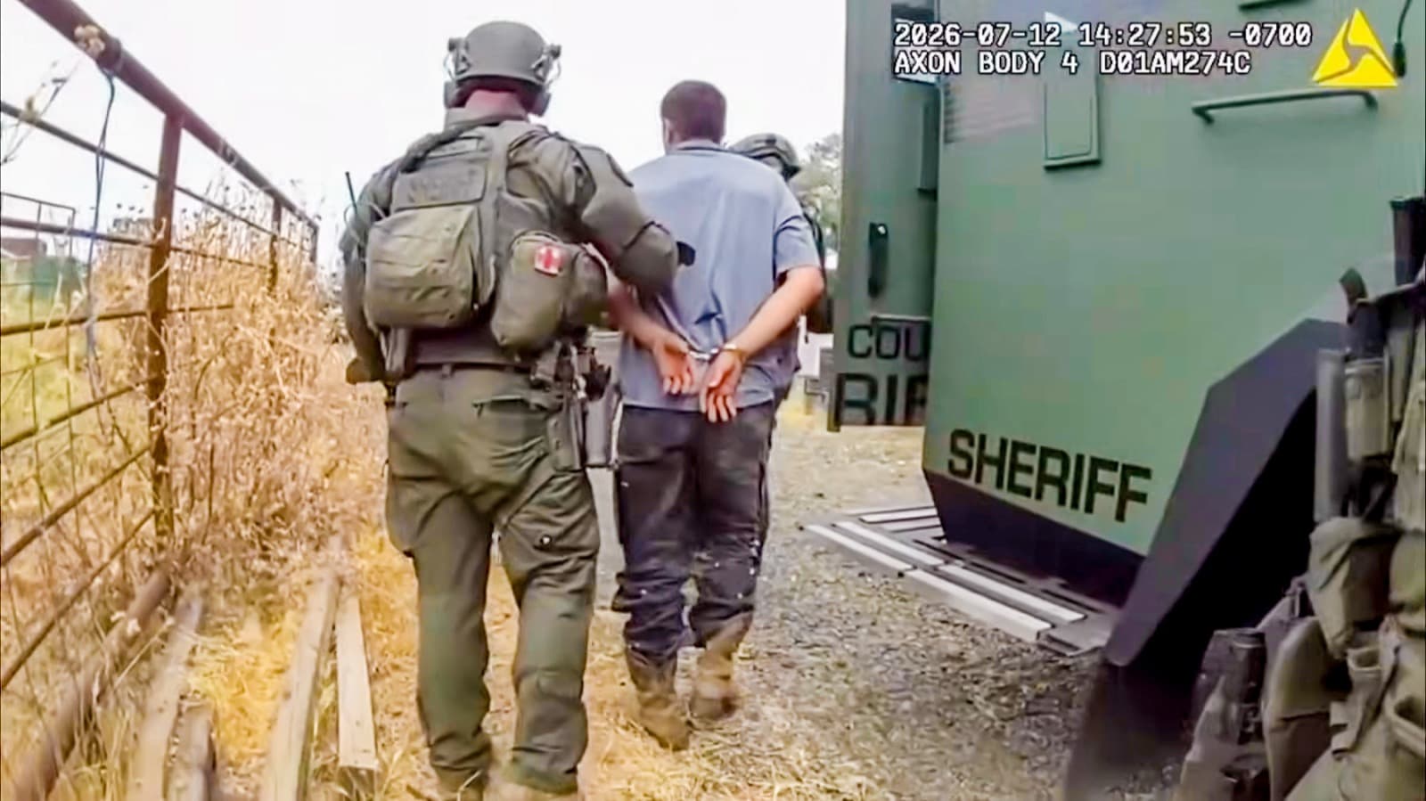 Placer County Sheriff's Drone Locates Domestic Violence Suspect Hidden in Hay Bales 1