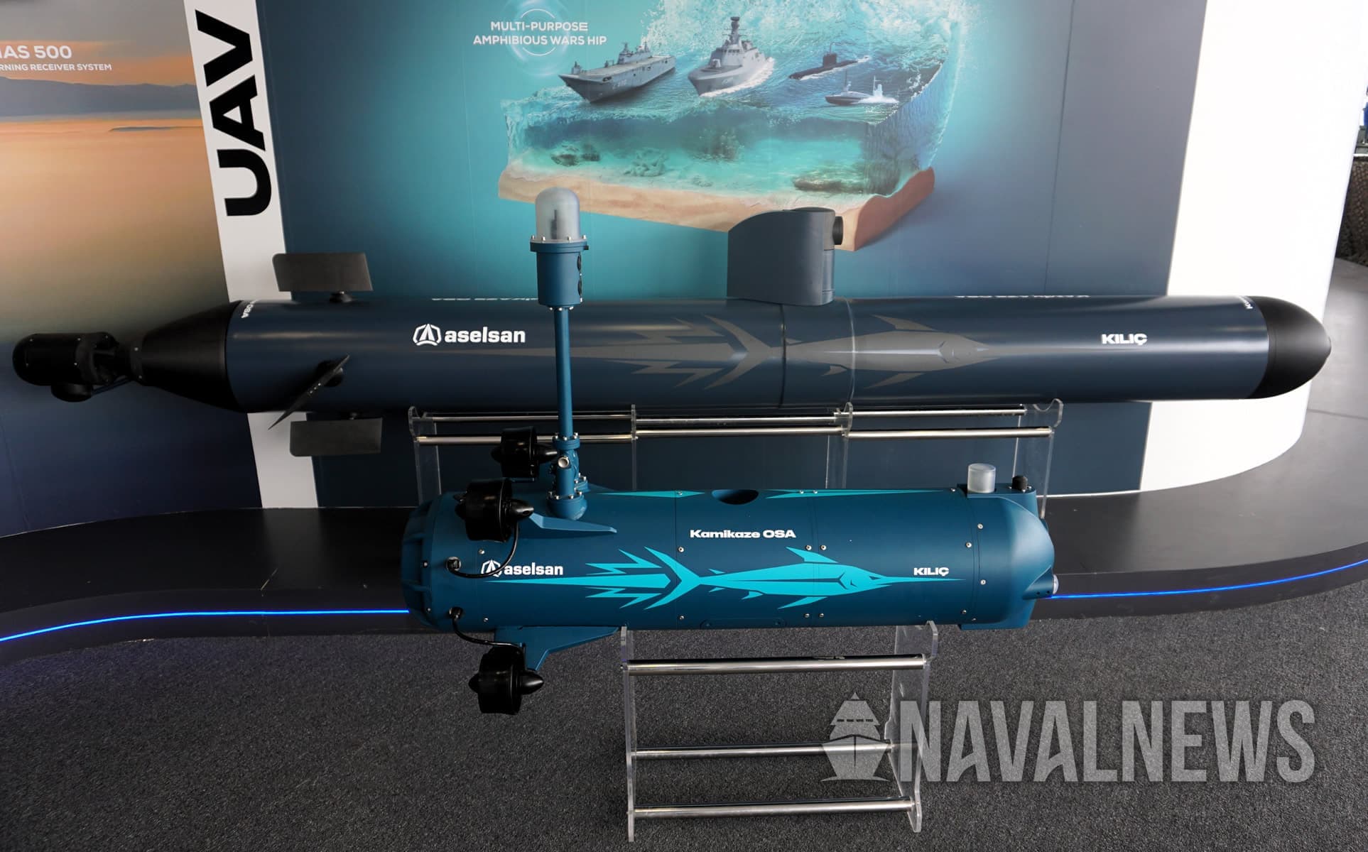 土耳其Aselsan在Efes軍演展示Kiliç神風水下無人機 可群集攻擊敵艦 1
