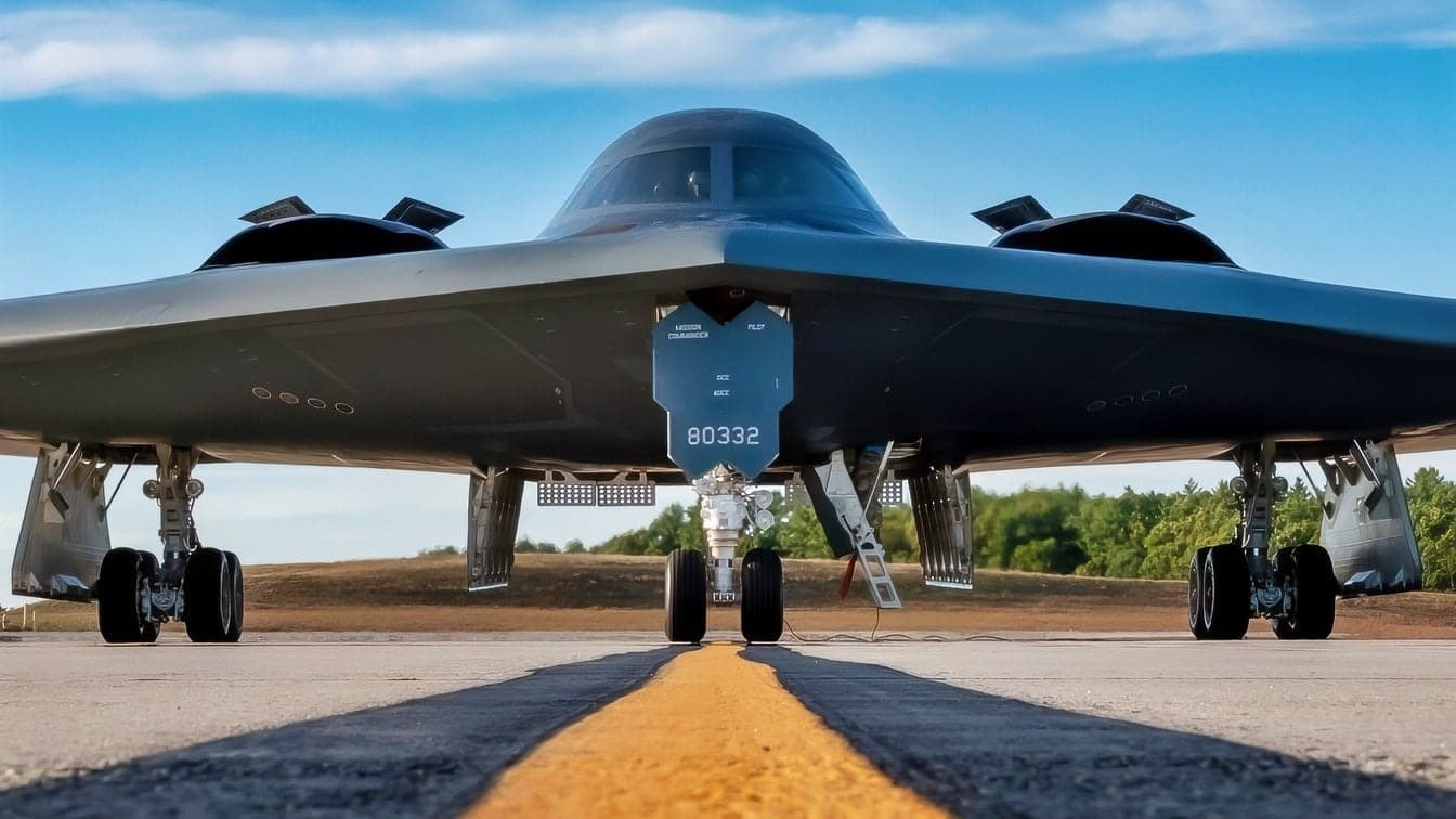 US Air Force Officially Confirms B-2 Stealth Bomber Can Launch LRASM Anti-Ship Missiles, Sinks Target Vessel Near Guam 1