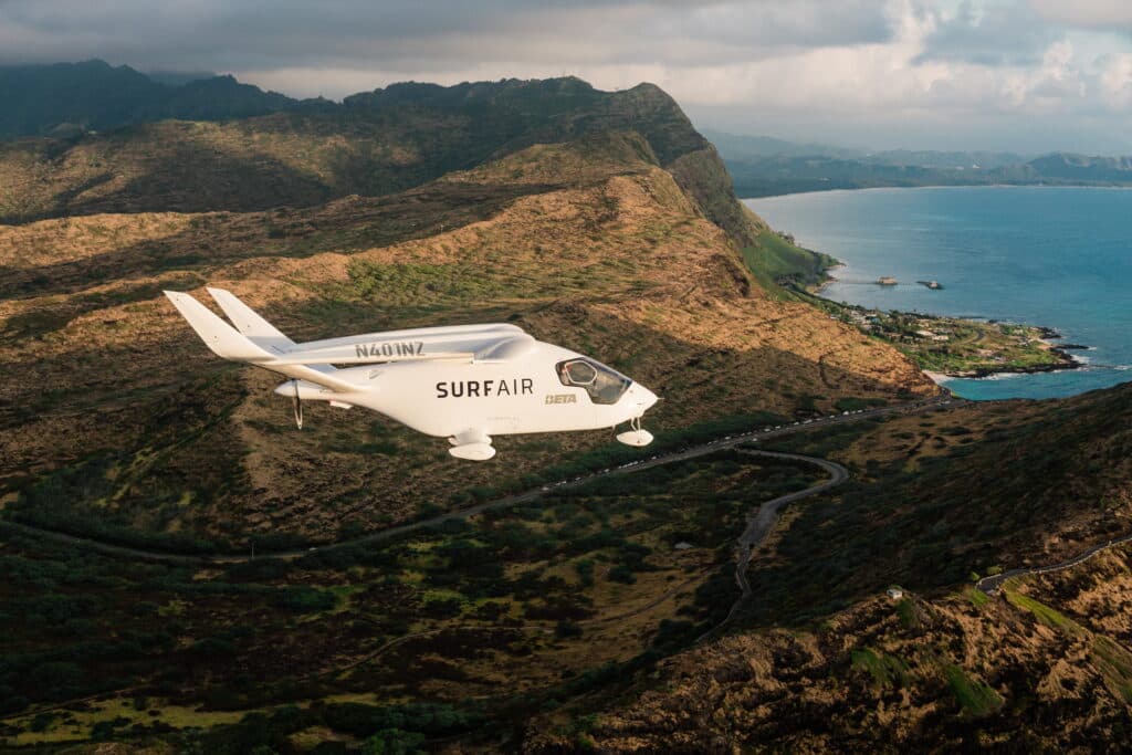 BETA Technologies 與 Surf Air Mobility 攜手啟動夏威夷電動飛機示範計畫,Hawaiian Airlines 協力評估