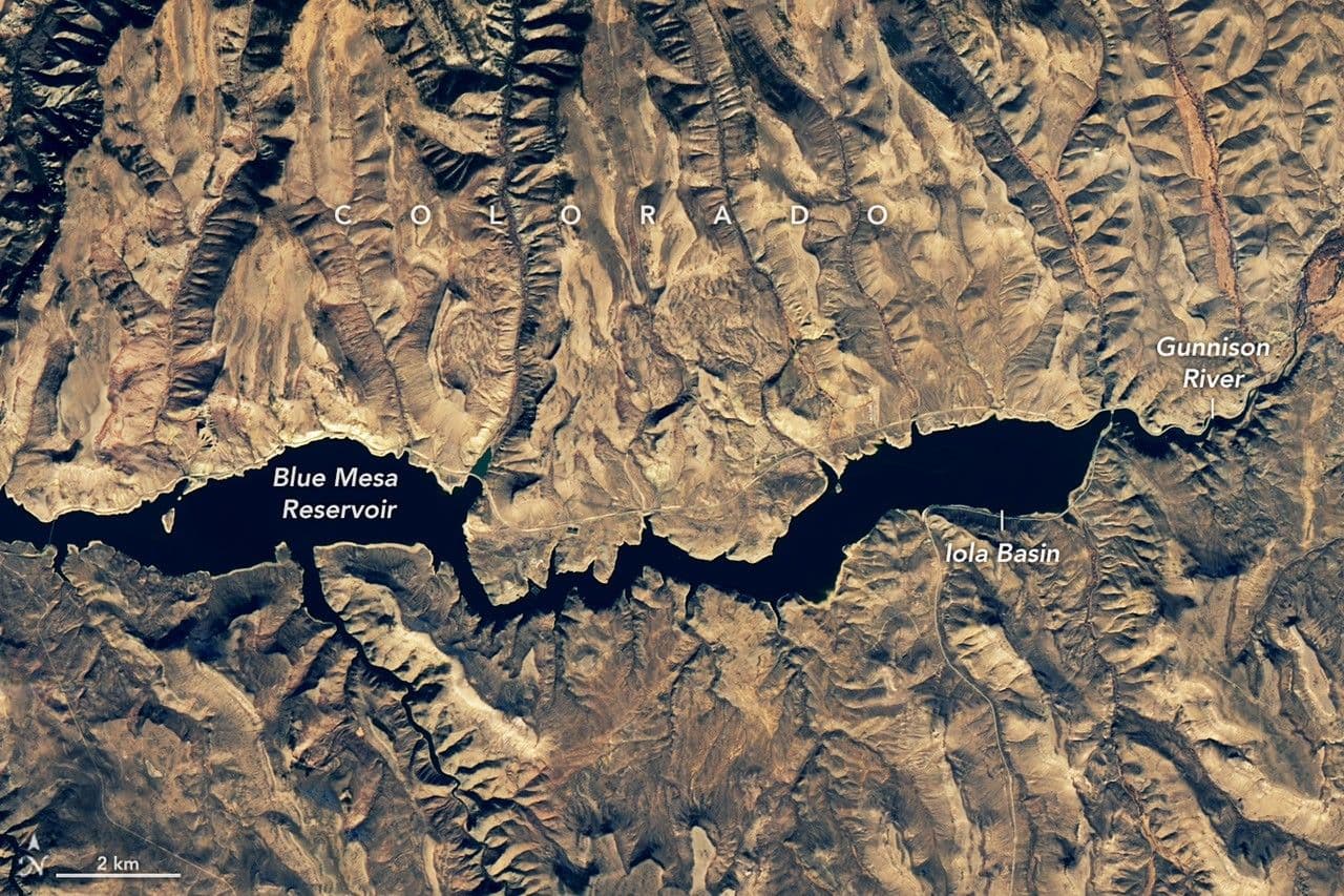 Satellite Imagery Uncovers the Mystery Behind Harmful Algal Blooms at Colorado's Blue Mesa Reservoir 1