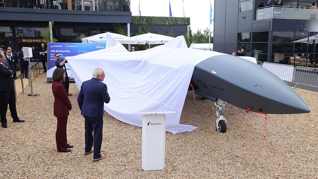 Drone Wingman Contenders Compete at Berlin Air Show for Germany's CCA Programme