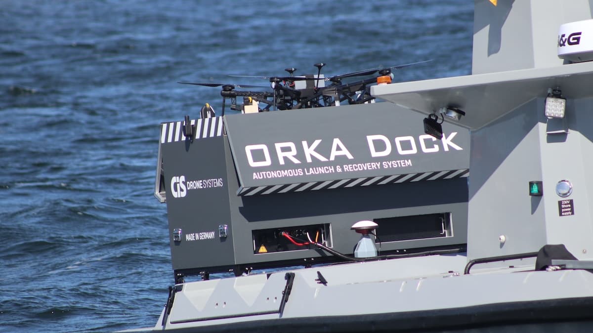歐洲CiS發表ORKA Dock自主無人機基站 實現海上全自動起降與回收 1