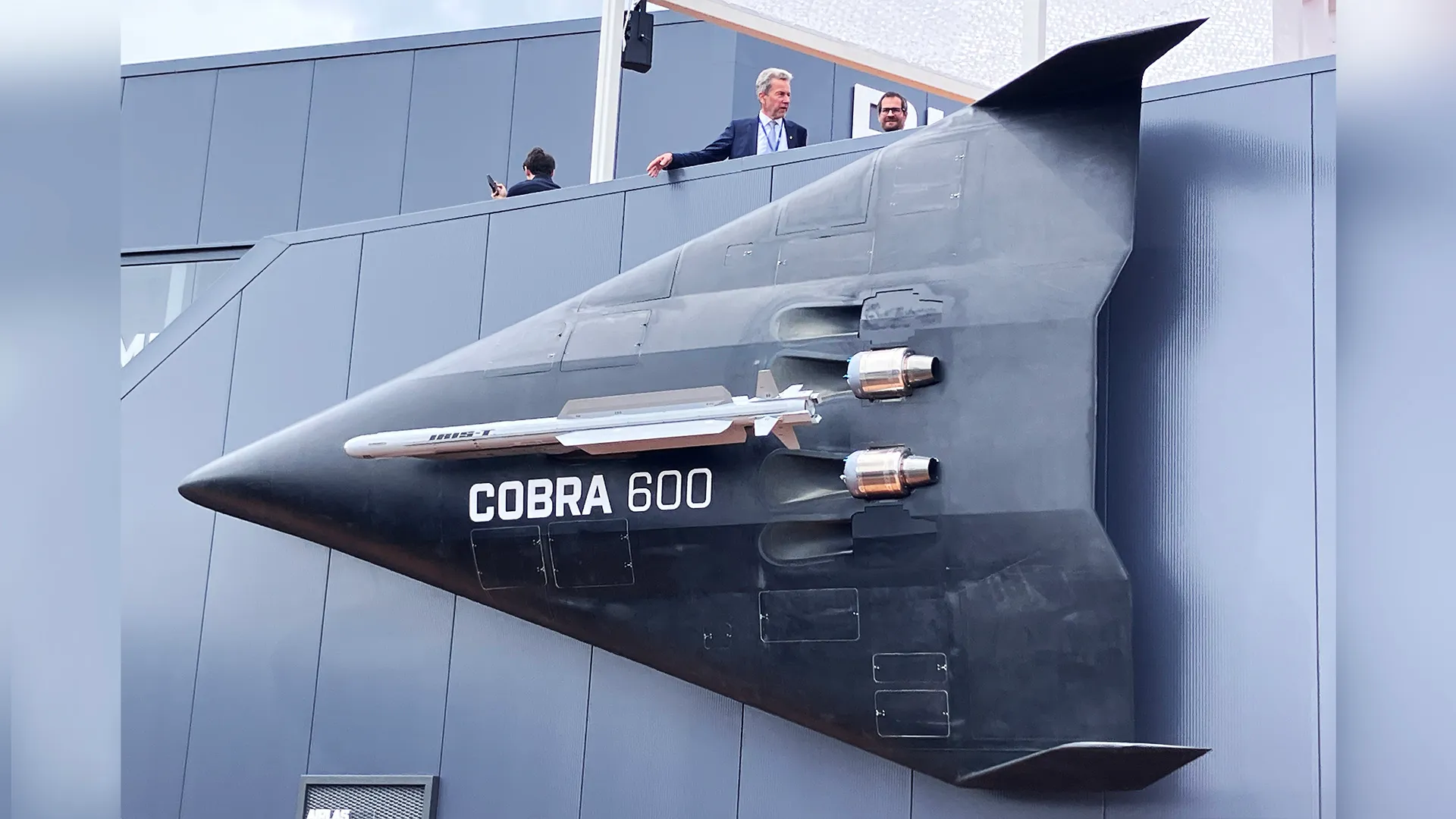 Germany's Cobra 600 Jet-Powered Interceptor Drone Debuts at ILA Berlin: Extends Air Defence Range to 400 km with IRIS-T Missiles