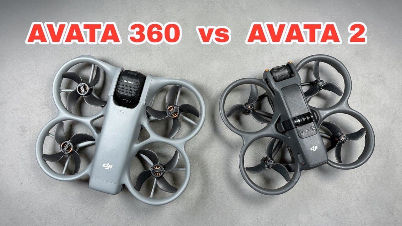 DJI Avata 360 vs. Avata 2:FPV 無人機該怎麼選?完整比較分析 1