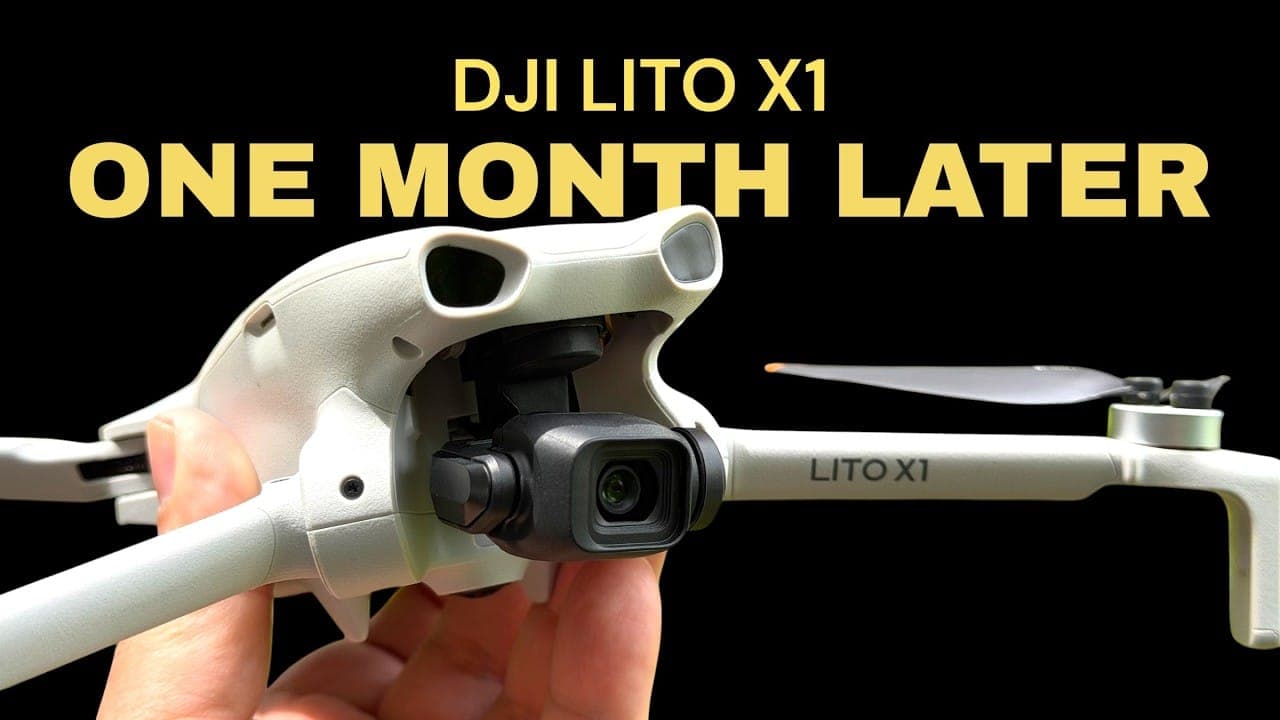DJI Lito X1 實測 30 天評測:平價無人機也能擁有旗艦級飛行功能 1