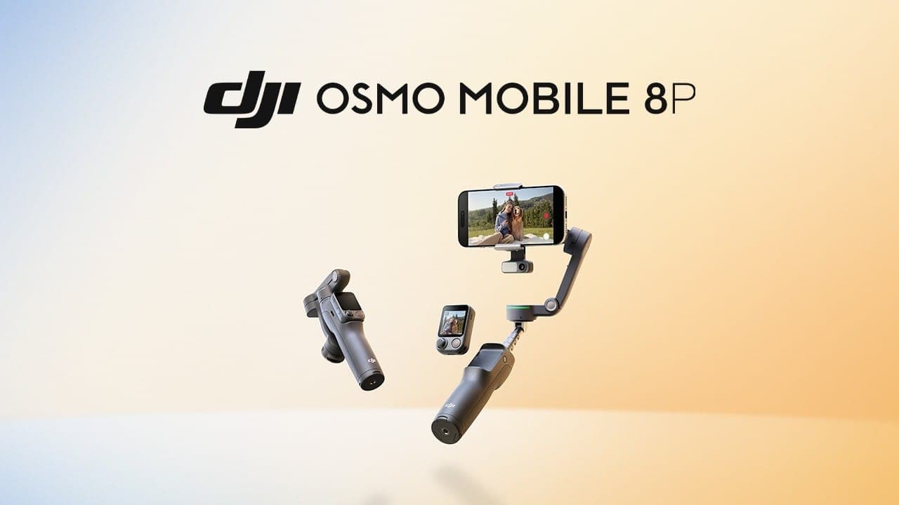 DJI Osmo Mobile 8P 全球上市:搭載可拆式觸控遙控器 FrameTap,美國市場再度缺席