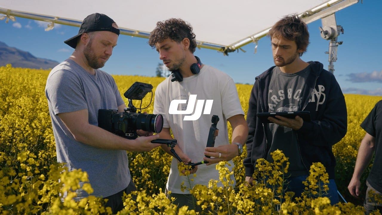 DJI Osmo Pocket 4 全球發表廣告竟是用 Sony FX3 拍攝,橫跨南非與香港共耗時 8 天 1