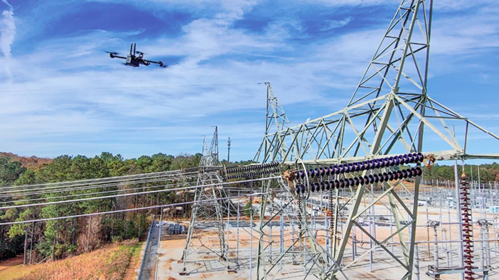Dominion Energy 在美國電網部署50架無人機,建立全方位巡檢體系