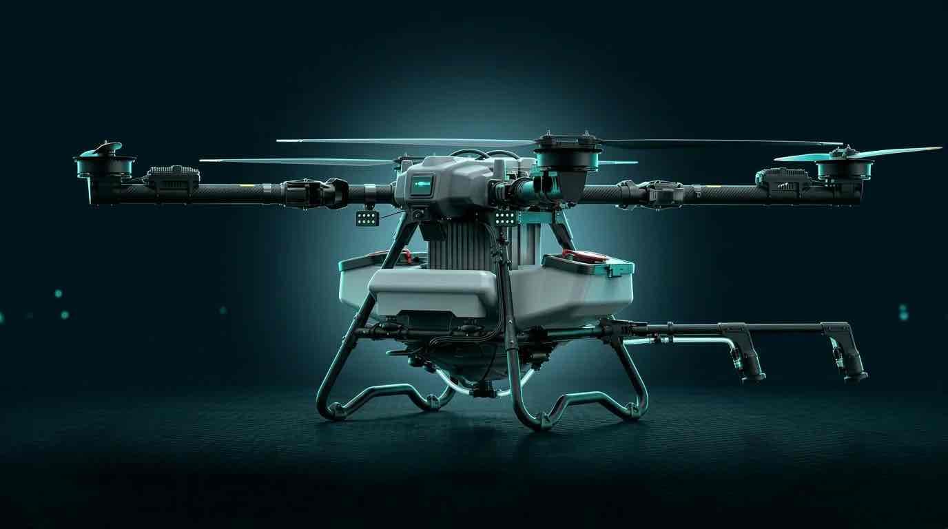 DroneDash 與 GEODNET 成立合資公司,打造免預先測繪的精準農業噴灑無人機 1