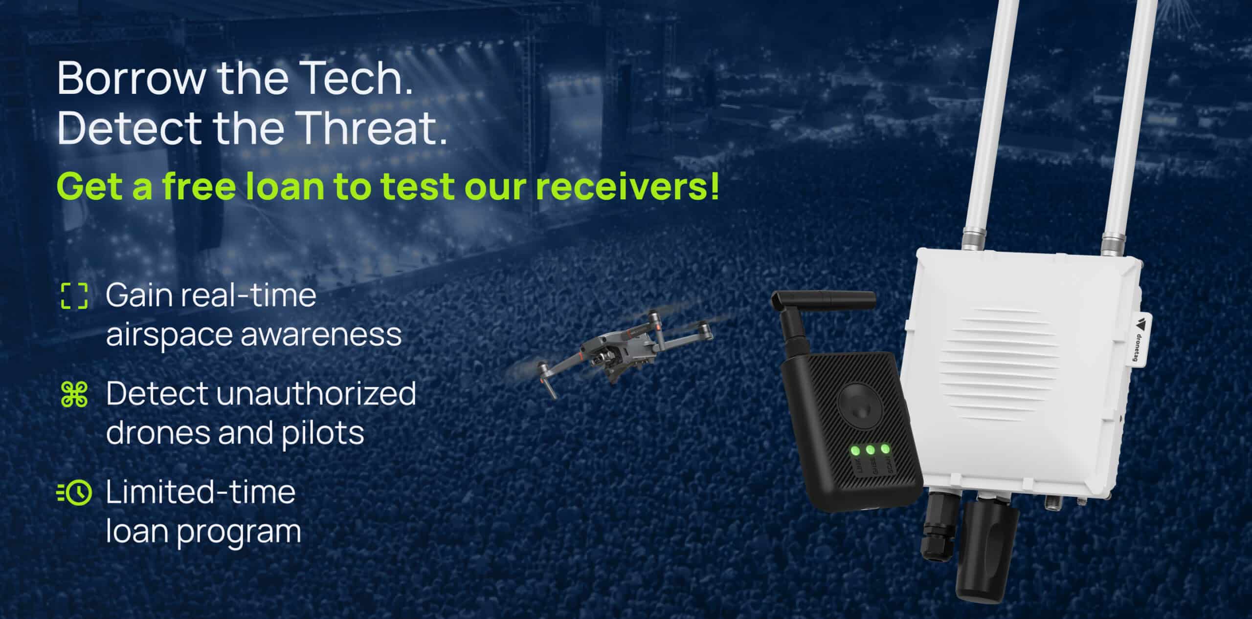 Dronetag 提供執法機構免費無人機偵測系統試用,強化公共活動空域安全