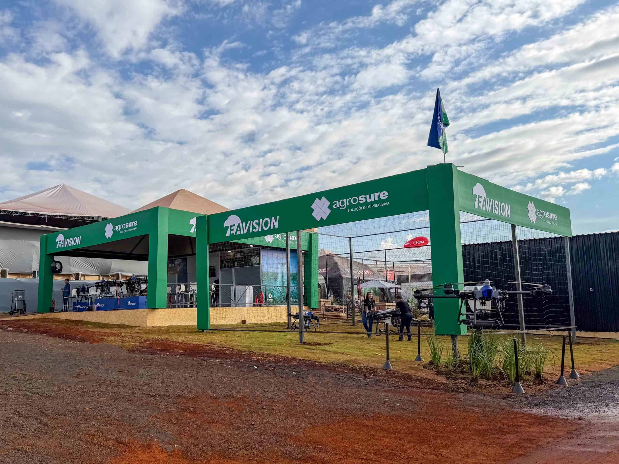 EAVISION 於 Agrishow 2026 展示自主農業噴灑無人機解決方案 1