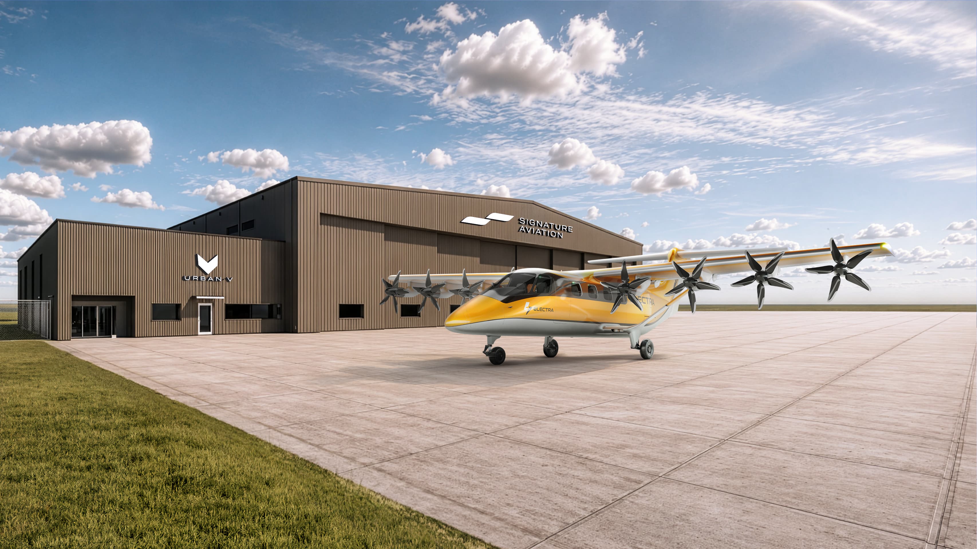 Hybrid-Electric Regional Aviation Takes Shape: Electra and Signature Aviation Sign MOU