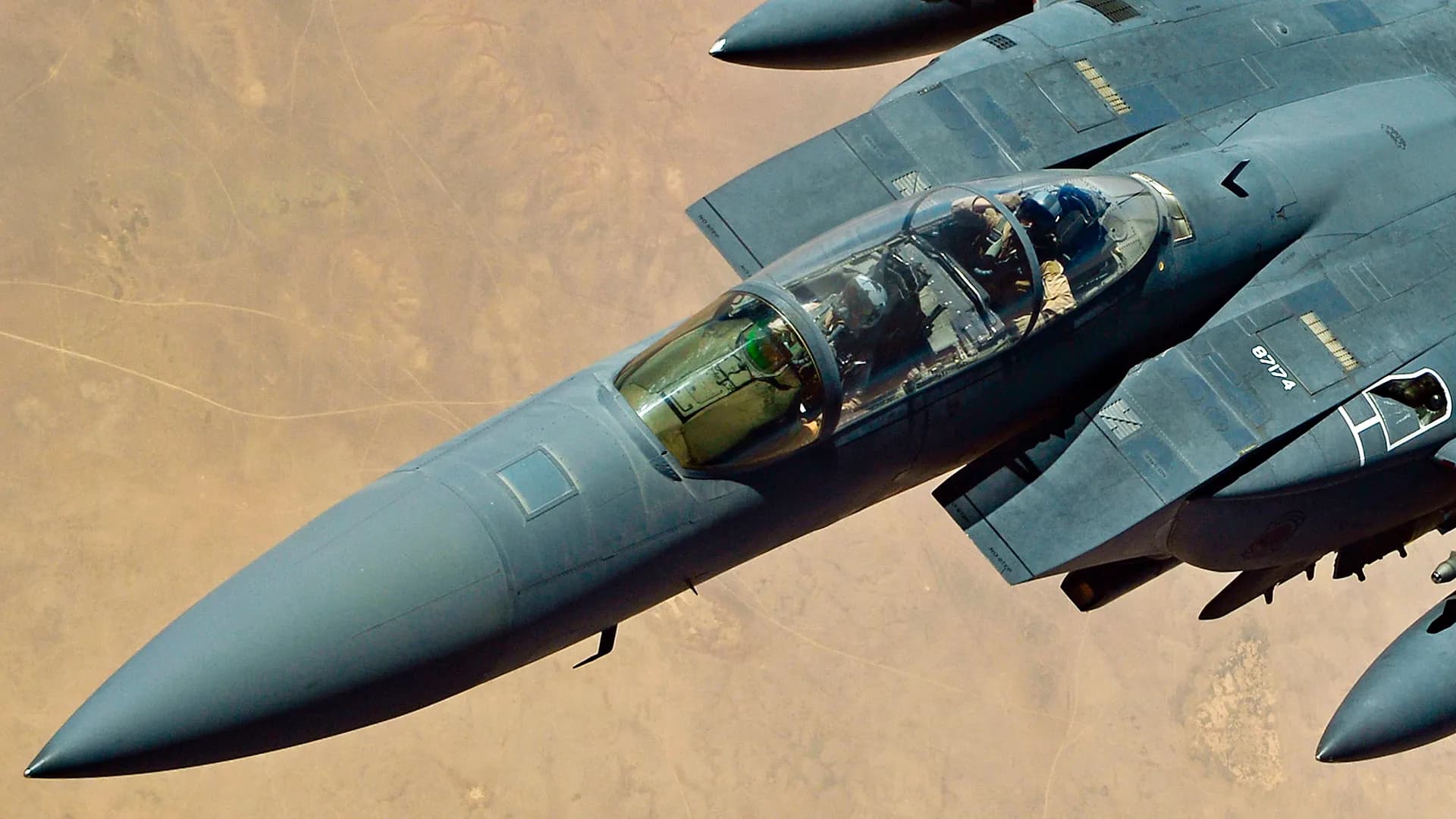 F-15E Pilot Reportedly Saw 'Jellyfish-Like' Drone Swarm Over Iran Before Ejecting — What Could It Be? 1
