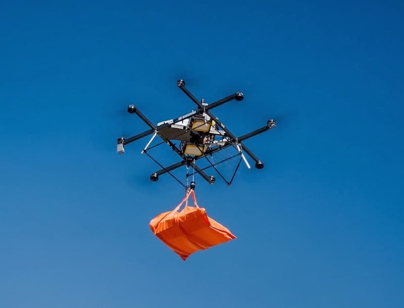 Flytrex 無人機攜手 Little Caesars 披薩:全新 Sky2 可一次外送兩大盒披薩到府 1