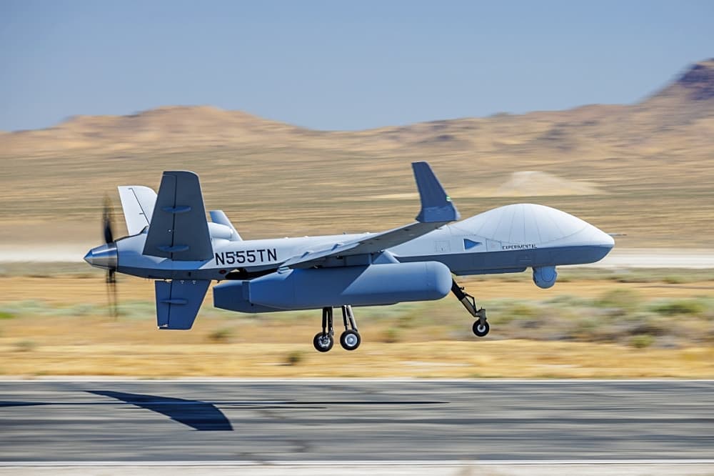 GA-ASI 完成 MQ-9B 搭載空中預警莢艙首飛,攜手 Saab 強化持續空域監控能力 1