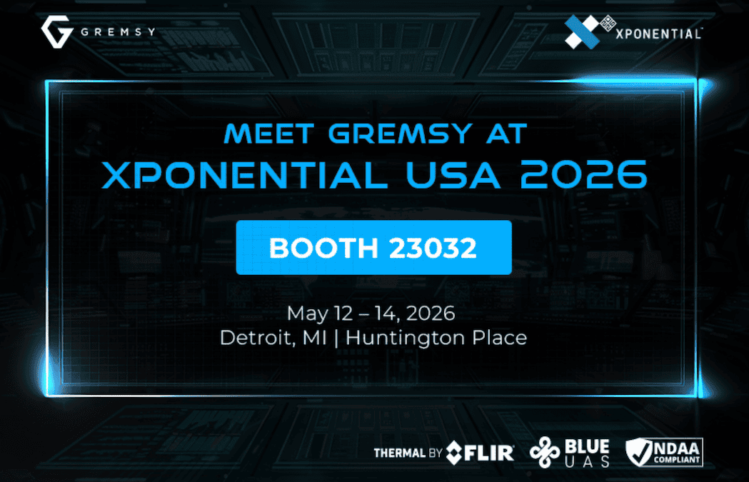 Gremsy 將於 XPONENTIAL USA 2026 展示無人機酬載與影像解決方案