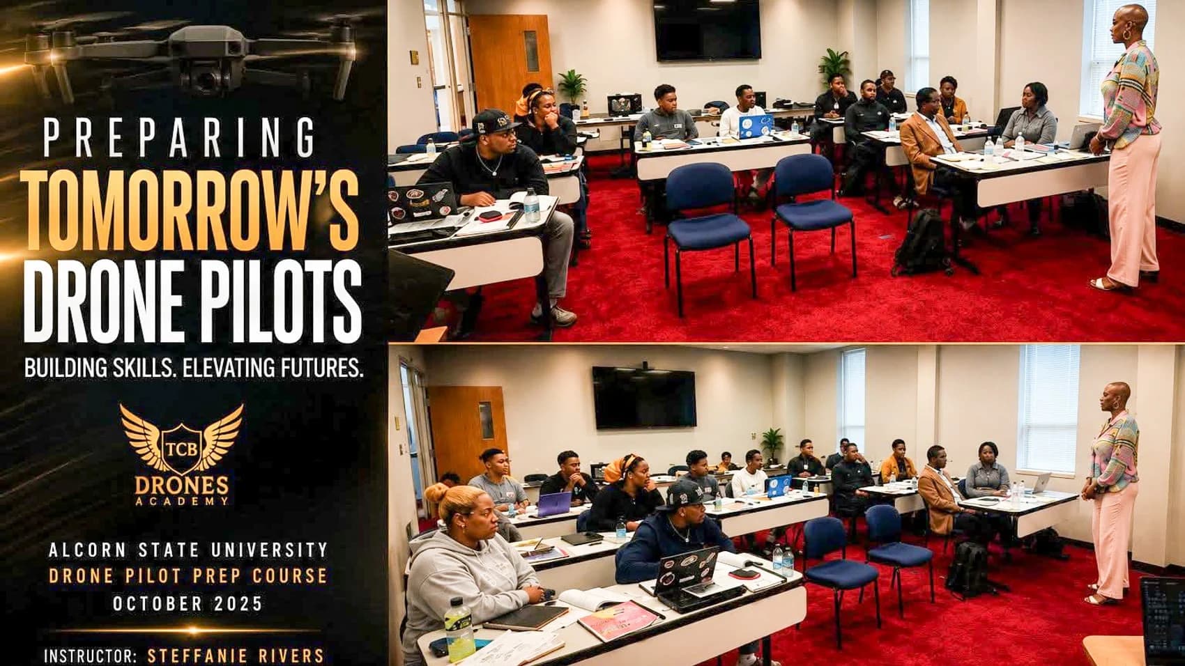 Drone Academy Founder Launches National HBCU Aviation Initiative to Open Career Pathways for Black Students
