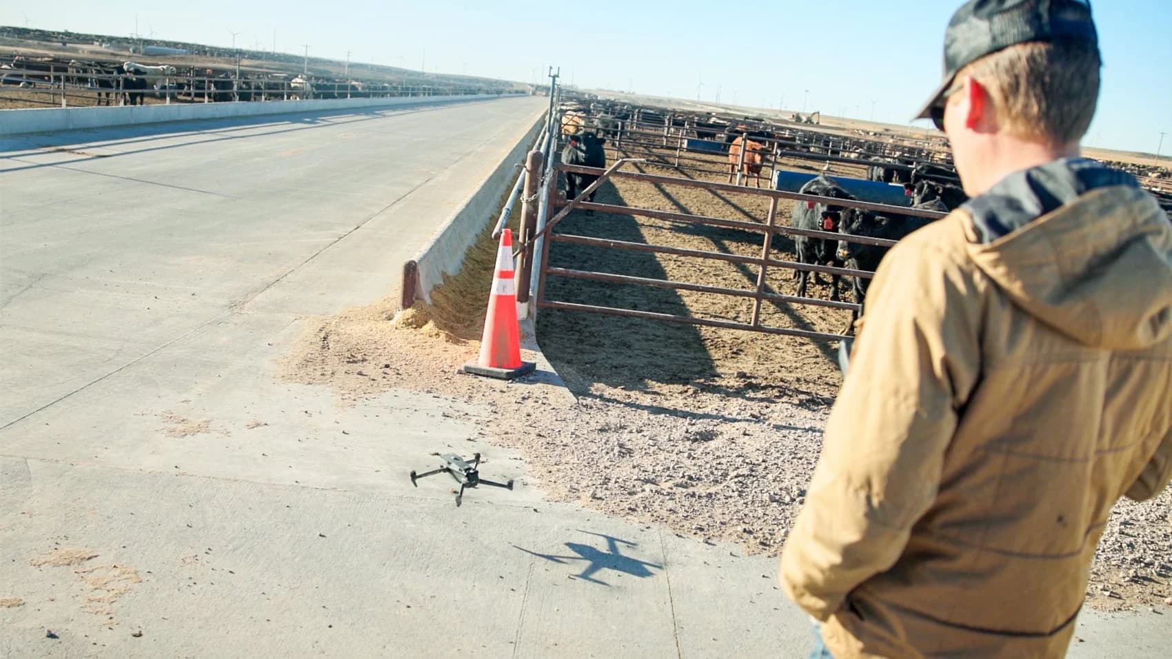 HeadCount Uses DJI Drones to Count $4,000 Cattle Across Kansas Feedlots
