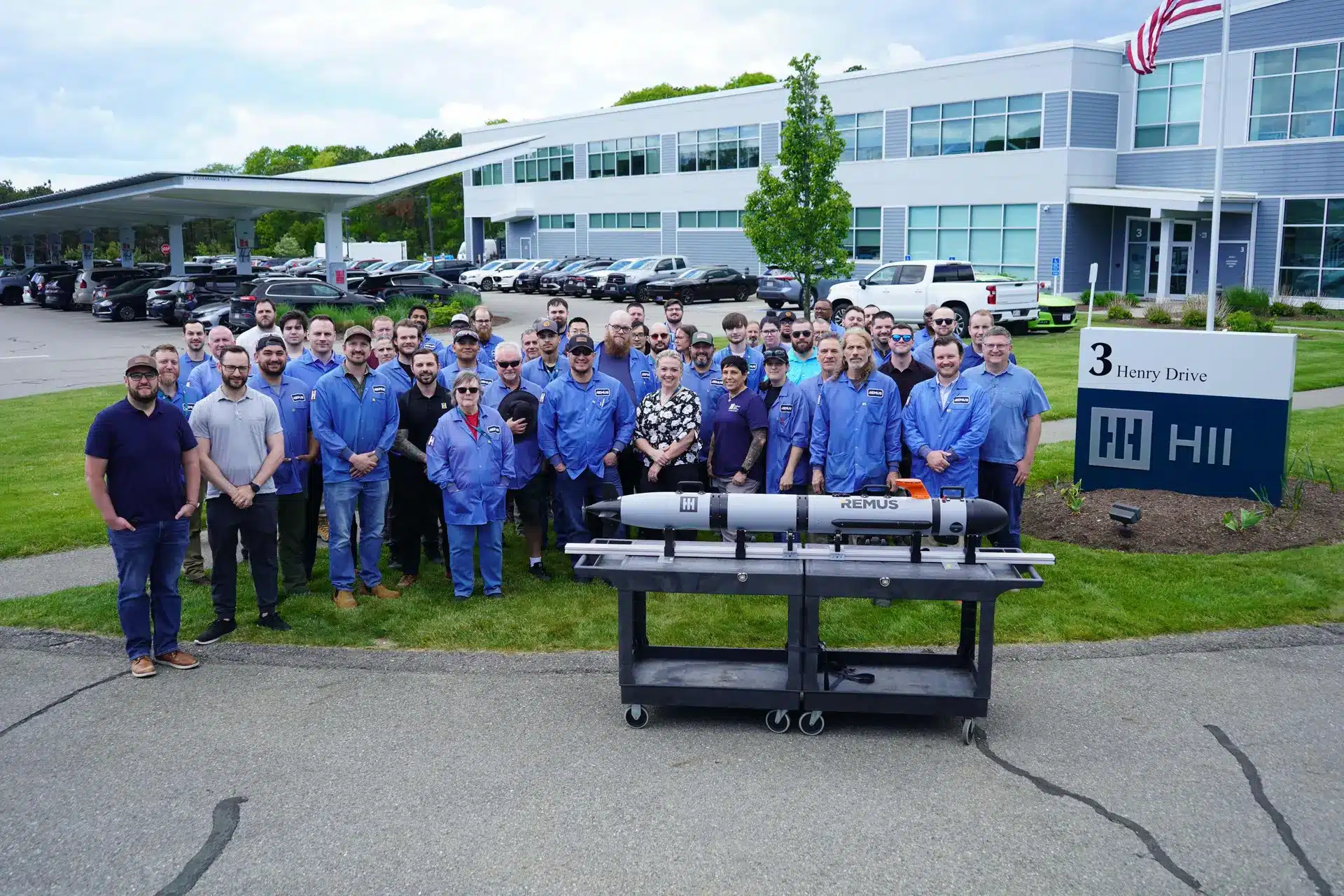 HII Delivers First REMUS 130 Underwater Drone to U.S. Ally 1