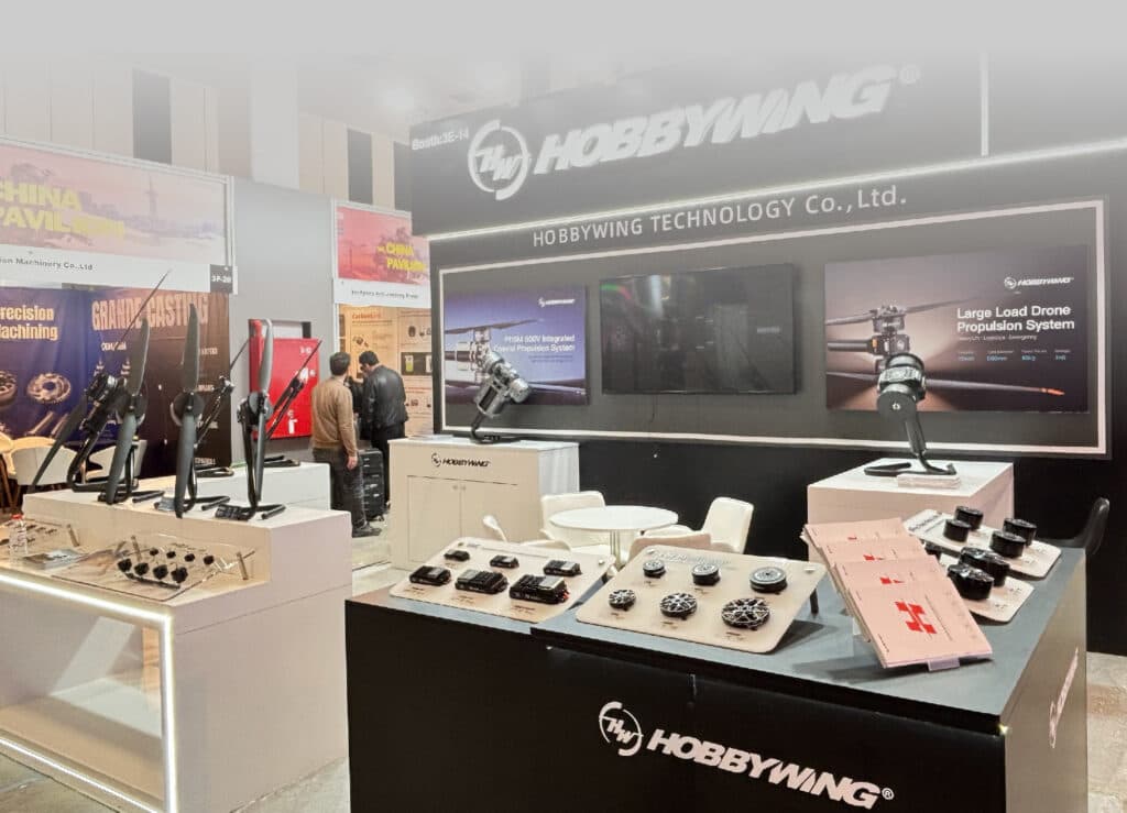 好盈HOBBYWING於SAHA Expo 2026展示先進整合動力系統與重載解決方案 1